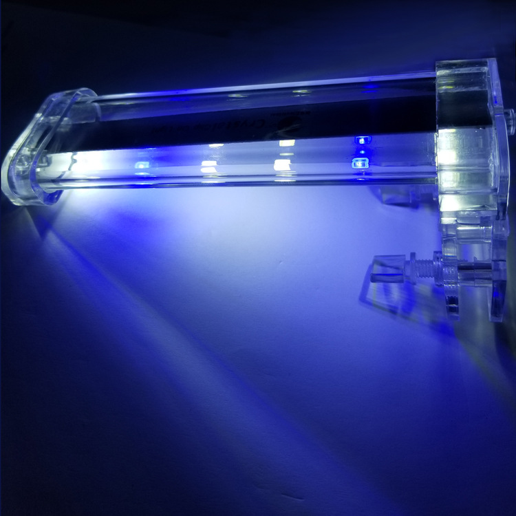 Aquarium fish tank lighting fixtures, crystal fish tank clamps, aquarium LED lights, various sizes of small clamps pic 7