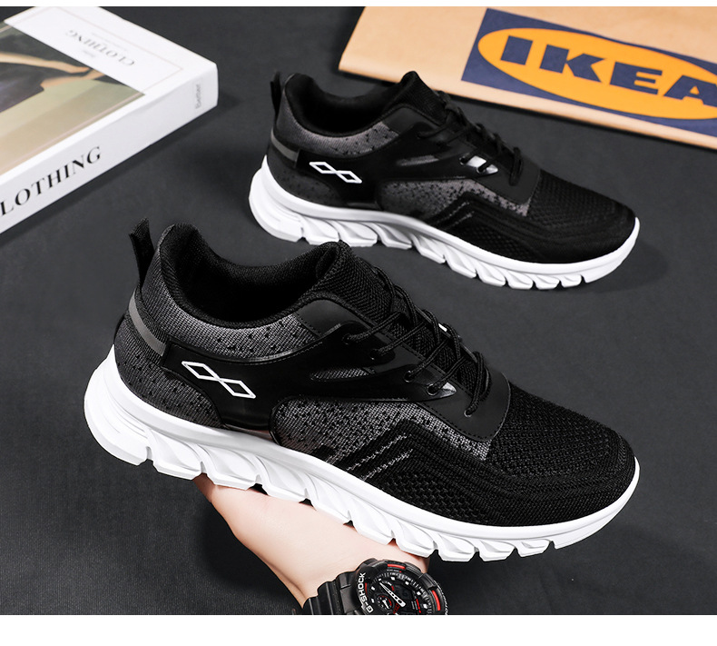 鞋子男秋季新款时尚运动男鞋软底透气休闲鞋潮流学生鞋厂家代发详情24