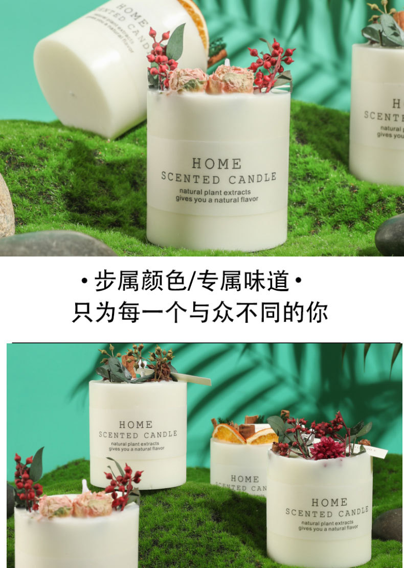 Soy wax handmade candle sets, aromatherapy home wholesale, preserved flower decoration box gifts, Christmas, birthday and wedding gift choices pic 23