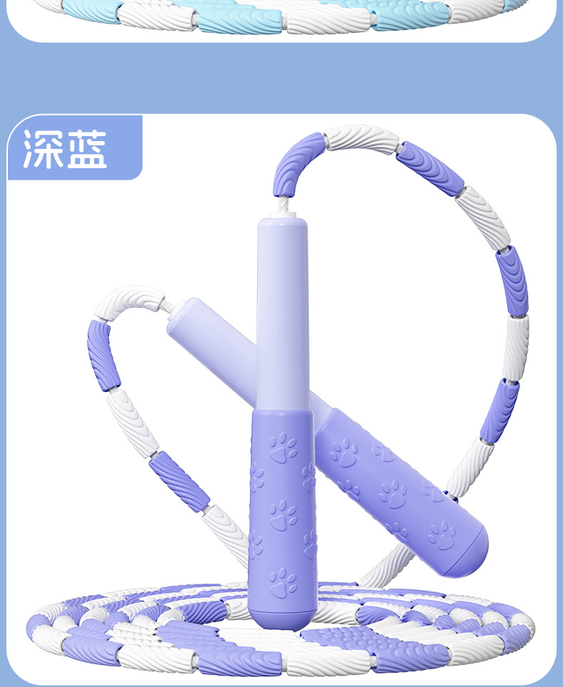 严选儿童竹节跳绳 健身运动初学者小学生可签名 专业跳绳体育用品详情20