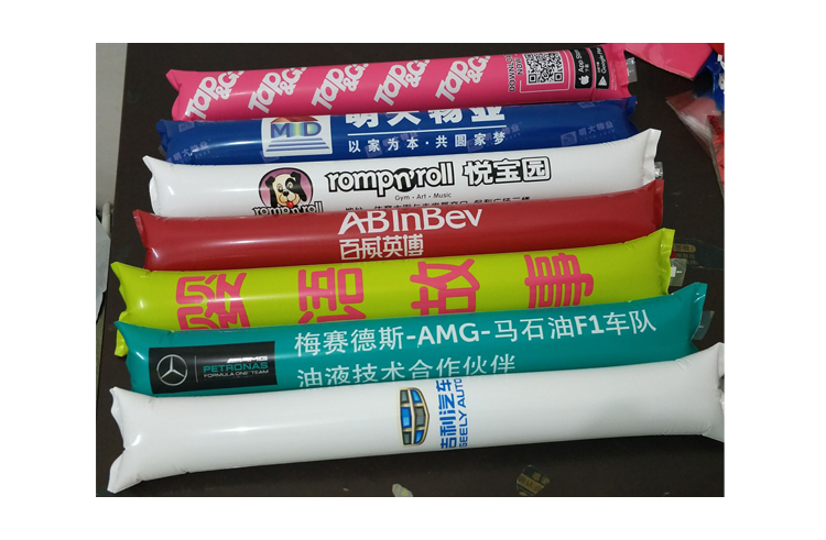 Cheering stick, inflatable cheerleading stick, inflatable stick, advertising and promotion, cheerleading stick, cheering stick, support stick, balloon, printed logo pic 16
