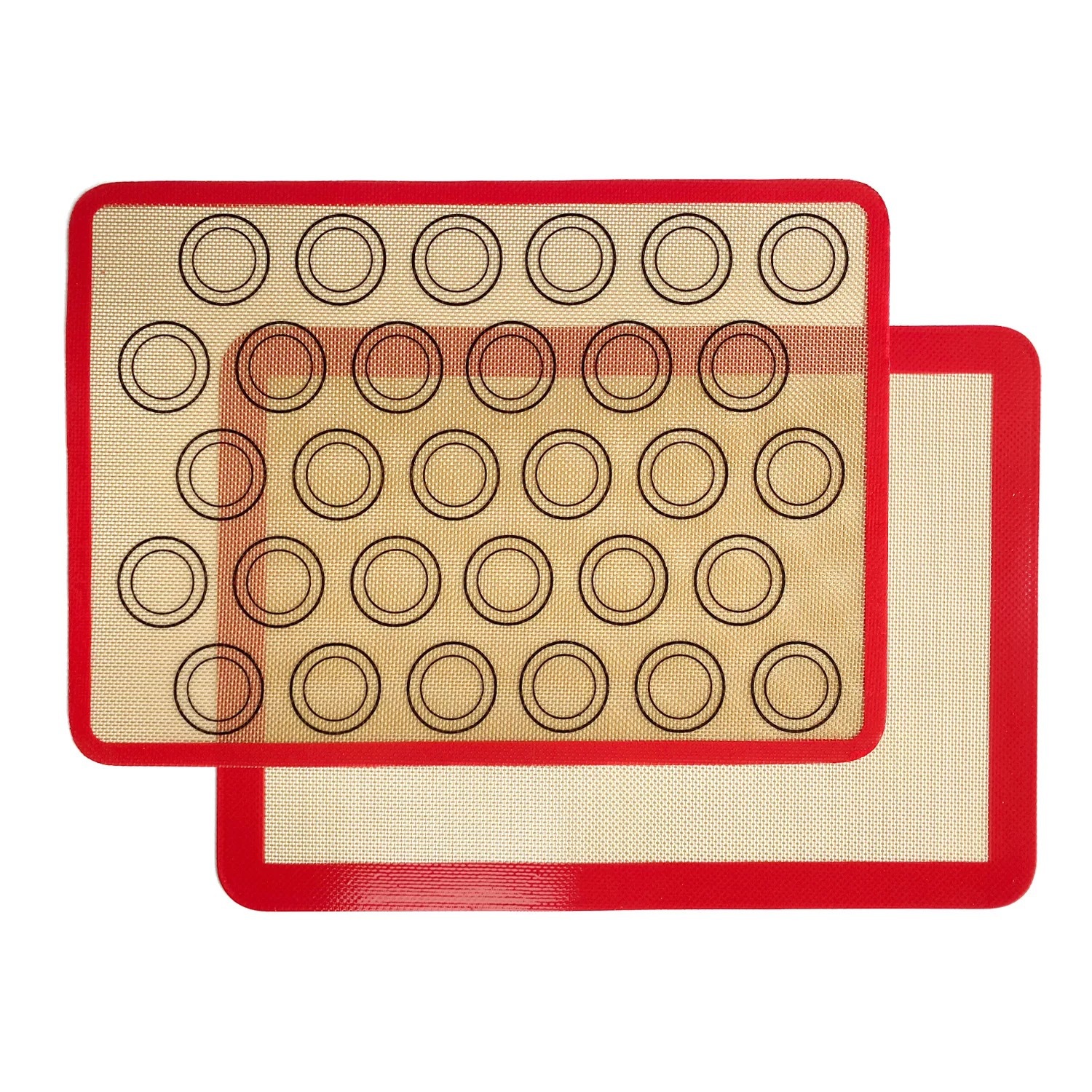 Silicone baking MATS, non-stick baking MATS, high-temperature resistant silicone fiberglass oven MATS, macaron baking MATS wholesale pic 5