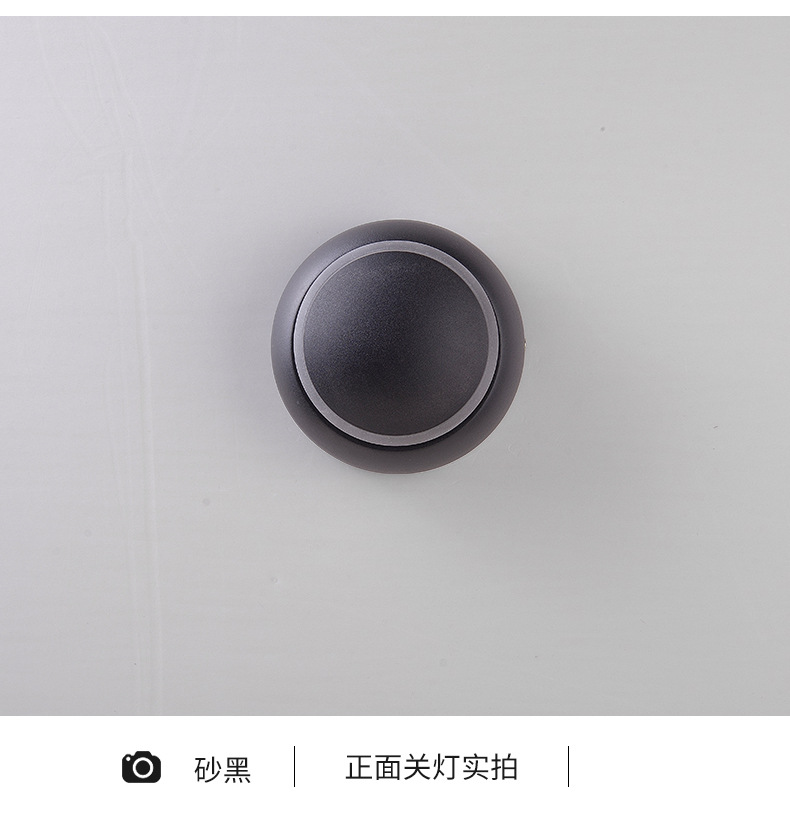 Nordic minimalist bedroom bedside wall lamp led creative living room, dining room, corridor circular rotatable bedroom wall lamp pic 10