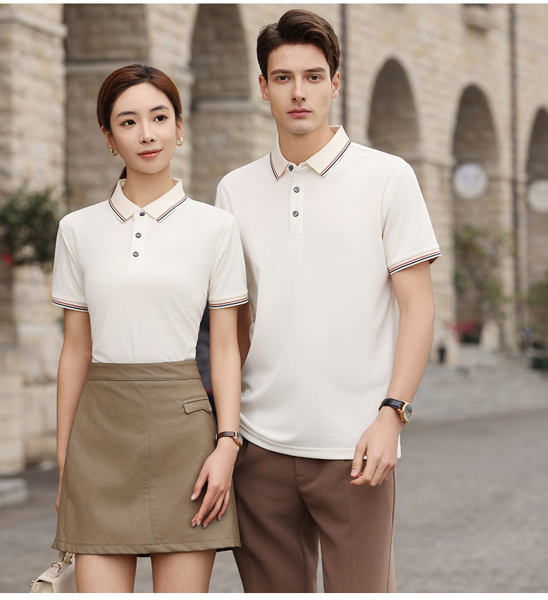 夏薄款速干翻领polo衫定制文化广告衫 团队短袖工作版服印字绣图详情28