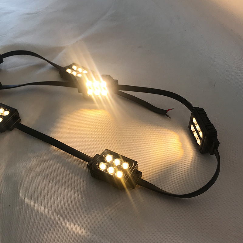 Customized LED point light source lamps, point light source running lights, single-color building lighting, storefront sign decorative lights pic 5