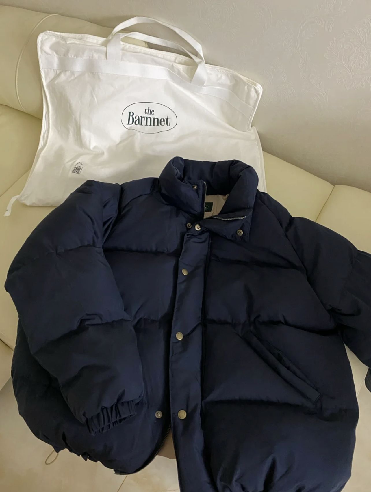 2022 Winter new style of Korean Dongdaemun th*bar*net stand-up collar 90 white duck down down jacket for women in stock pic 29