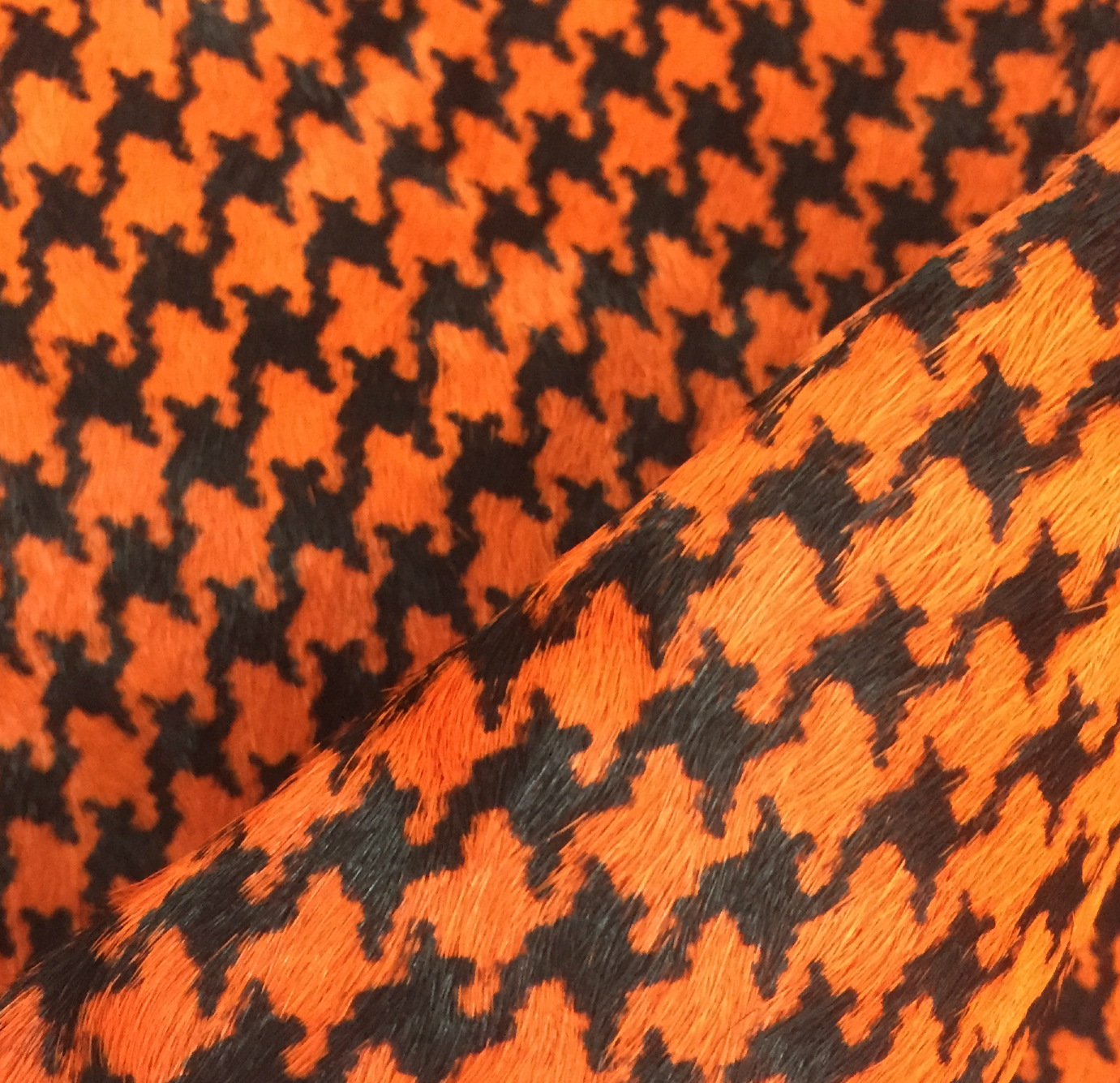 Yiwu genuine horsehair, genuine cowhide, printed horsehair, thousand-bird pattern horsehair, colored horsehair pic 7