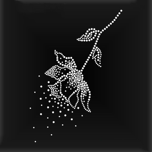 新款烫图烫画烫钻水钻设计图案卡通水钻适服装详情3