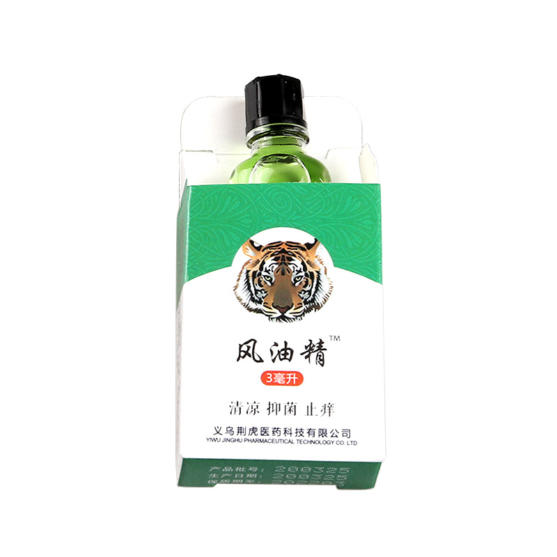 3/6/12ml Jinghu brand Wind Oil Essence Roll-on Cooling Oil Wanjin Tiger Head Refreshing and Invigorating Factory Wholesale pic 21