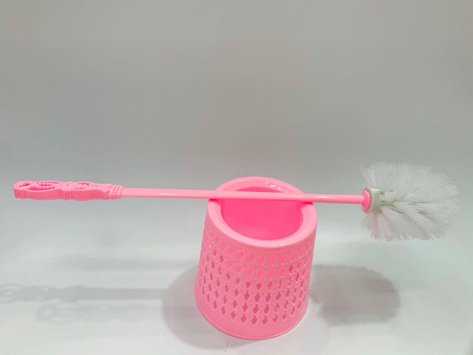 Wholesale of new plastic toilet cleaning brushes from the manufacturer, creative and simple household bathroom cleaning tools pic 7