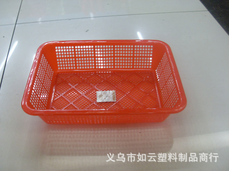 批发供应塑料长方筛  长方果蔬篮 1103长方筛 大号方筛详情3