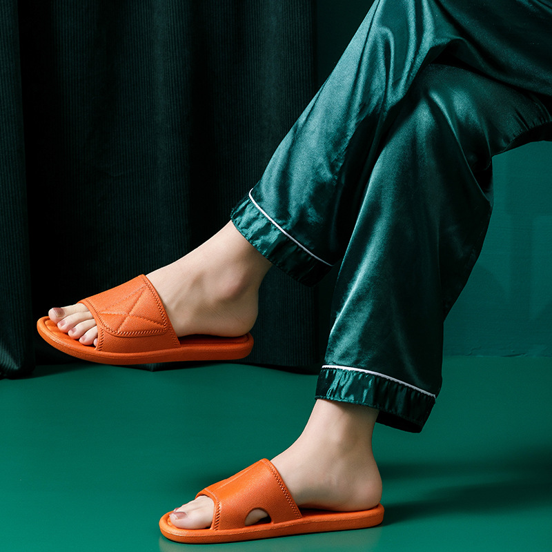 酒店拖鞋定制logo浴室卫生间洗澡厚底夏季男女士室内居家用凉拖鞋详情10