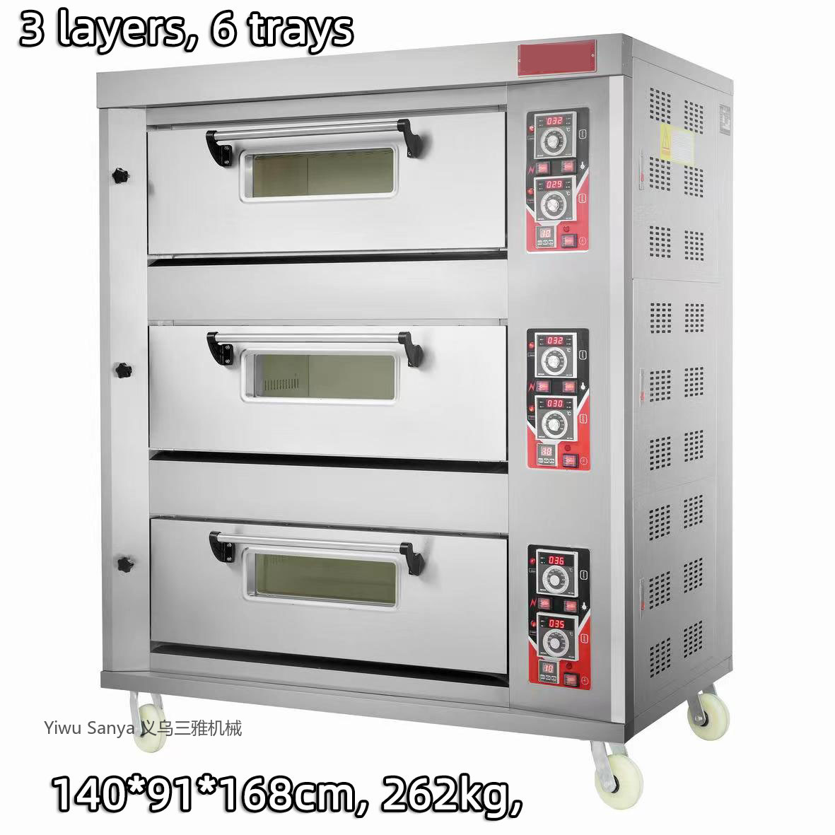 商用中大型燃气烤箱 外贸优质烤箱 烤面包烘焙设备 多层多盘可选详情9