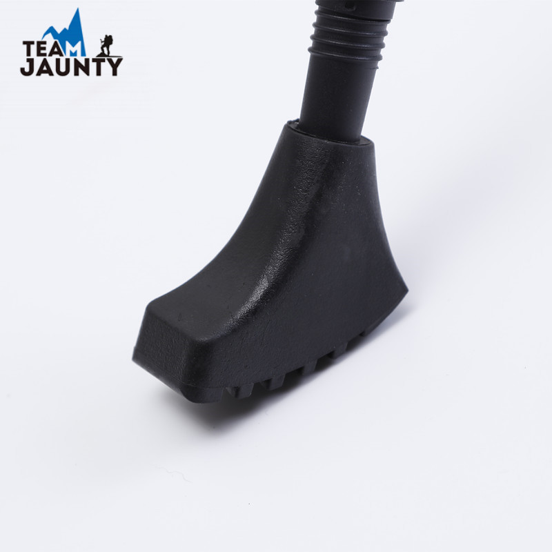 Cross-border 2-piece folding trekking stick set, outdoor hiking stick accessories, double-piece 7075 aluminum alloy pic 12