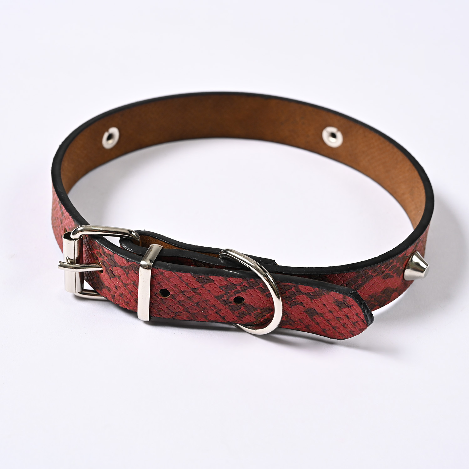 PU pet collar, leather flat, pet dog collar, alloy belt buckle, pet collar, dog neck cover manufacturer wholesale pic 10