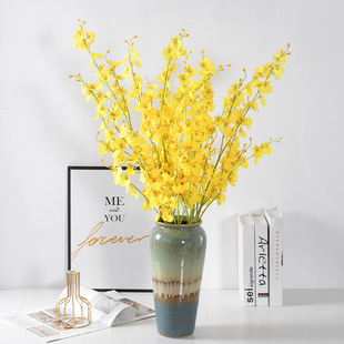 仿真玫瑰花单支 情人节家居婚礼装饰花墙仿真花假花人造手感绒布详情9