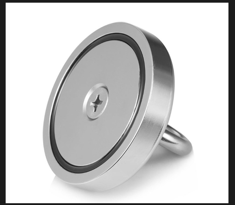 强力打捞磁铁 强磁吸铁石吊环 钕铁硼吸盘挂钩  强力磁铁打捞器详情9