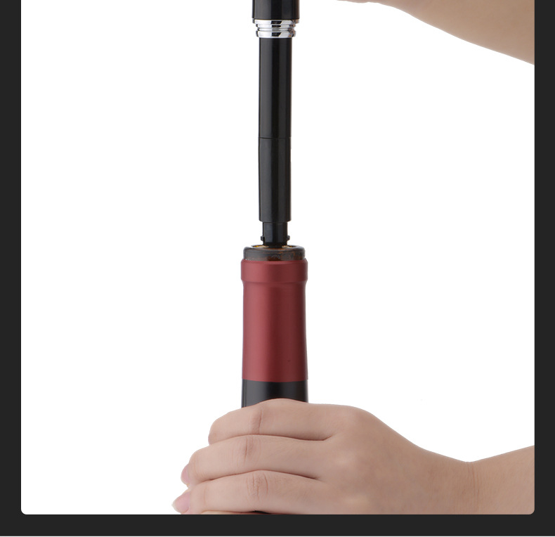 Cross-border factory direct supply air pressure bottle opener, pen-shaped wine cork air pressure bottle opener, creative wine bottle opener pic 7