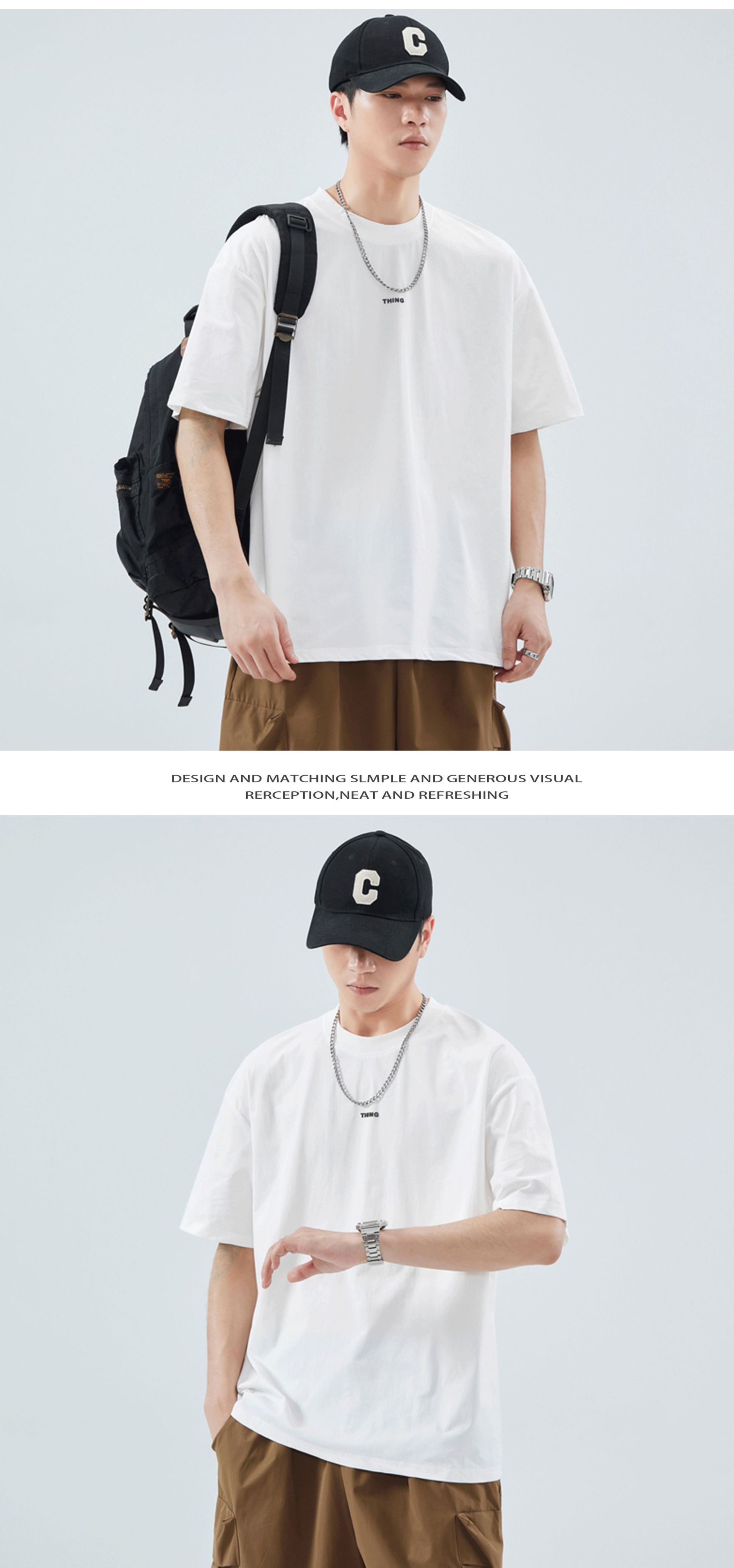 冰丝速干短袖t恤男夏季轻薄透气户外运动宽松圆领印花速干衣体恤详情9