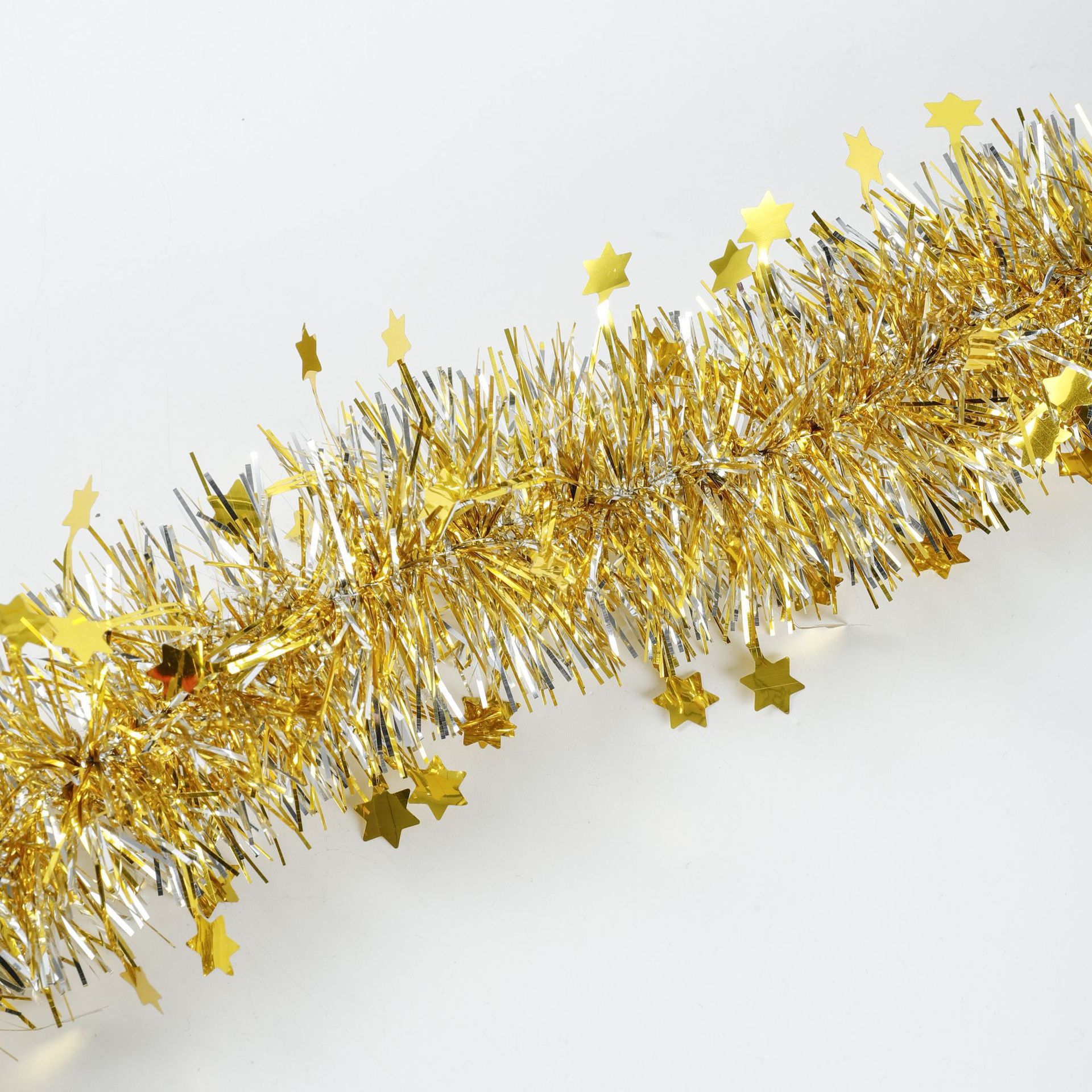 Cross-border best-selling Christmas party birthday decorations, five-pointed star color strips, wool strips, dance, wedding room decorative ribbons pic 6