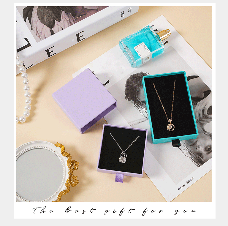 Wholesale of drawer boxes, jewelry boxes, rings, stud earrings, bracelets, necklaces, accessory boxes, jewelry, lipsticks and gift packaging boxes in stock pic 18