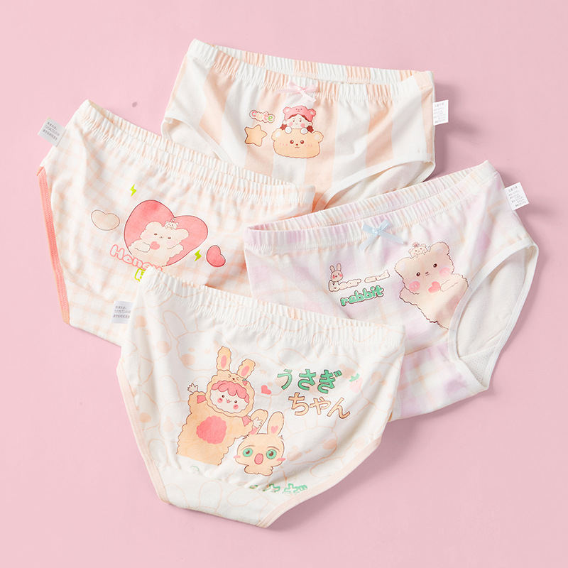 女童内裤三角纯棉a类女生宝宝女孩平角裤中大童学生儿童底裤批发详情8