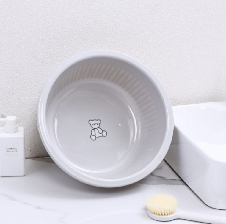 塑料盆家用加厚脸盆婴儿儿童洗脸盆洗脚盆学生宿舍用洗衣盆子详情4