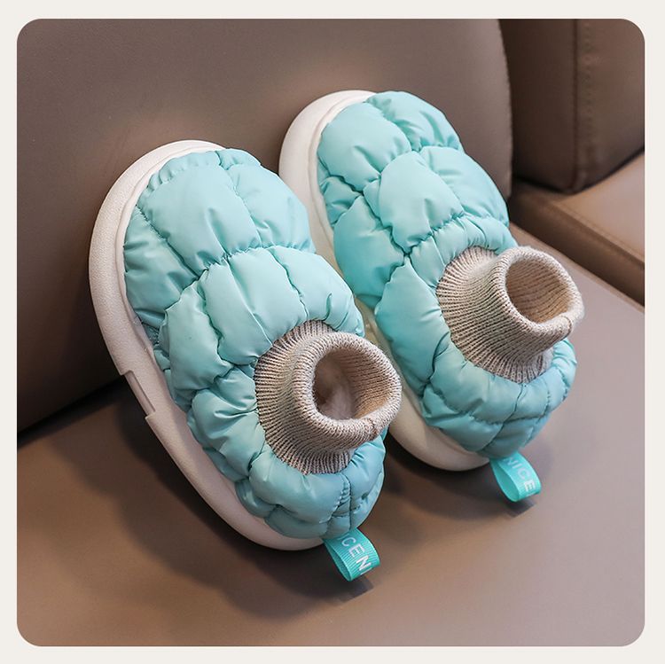 儿童棉拖鞋宝宝室内防滑软底居家棉鞋男女童室内保暖防水包跟棉鞋详情19