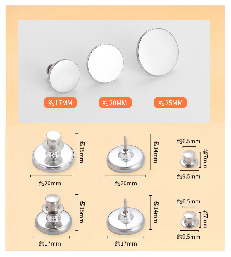 The gap of the anti-light leakage button on the side of the curtain is fixed against the wall. The magnetic buckle for fixing the bathroom shower curtain is a magic tool. Magnetic buckle pic 12