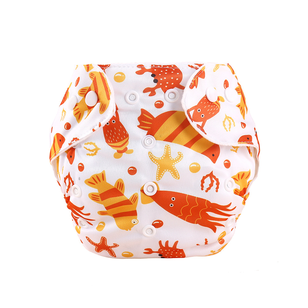 New thin, button-printed fabric diapers for babies, washable diaper pants, baby diaper bags and diaper pants pic 23