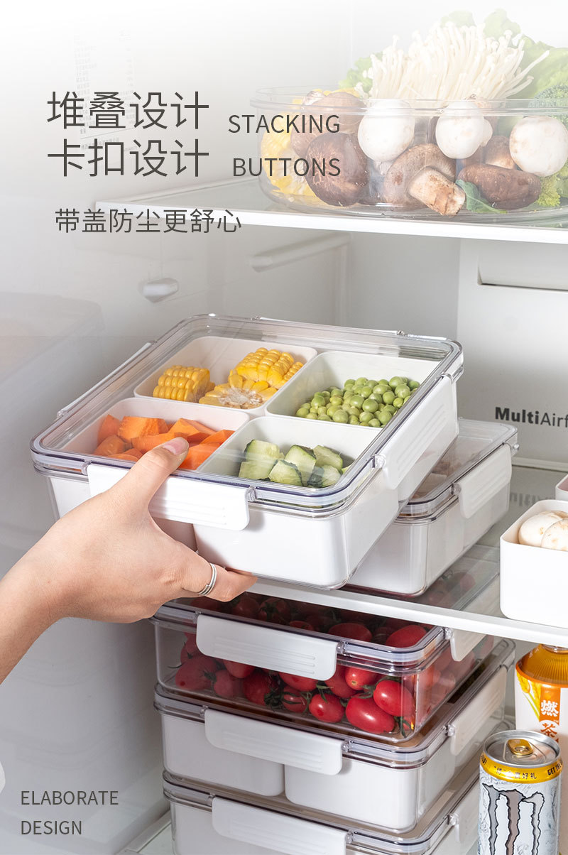 Yimijia Split Fruit Plate, Candy storage box, Home living room Fruit plate, New Year Snacks, Sunflower Seeds and Dried Fruit plate pic 7