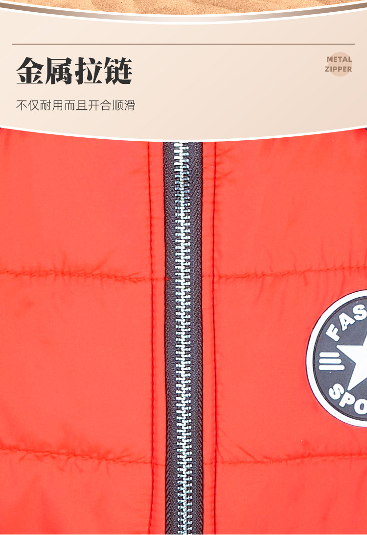 跨境专供宠物衣服秋冬保暖狗狗棉衣加绒加厚反光背带衣服宠物用品详情8