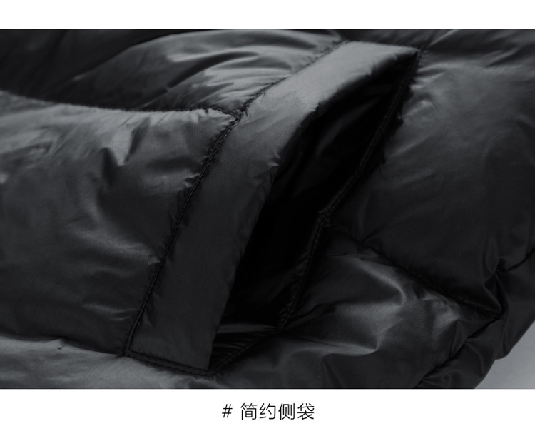 冬季大身填充白鹅绒服保暖连帽羽绒服白鹅情侣男大码跨境羽绒服详情14