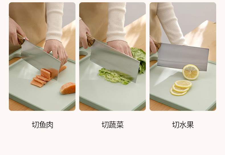 FaSoLa household stainless steel anti-rust kitchen knife, a sharp and corrosion-resistant knife for cutting meat and bones in the kitchen pic 8