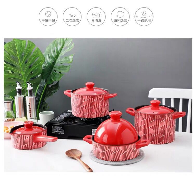 Chaozhou Nuobao Chinese-style clay pot stew pot, ceramic clay pot for making soup and gas stove are suitable pic 10