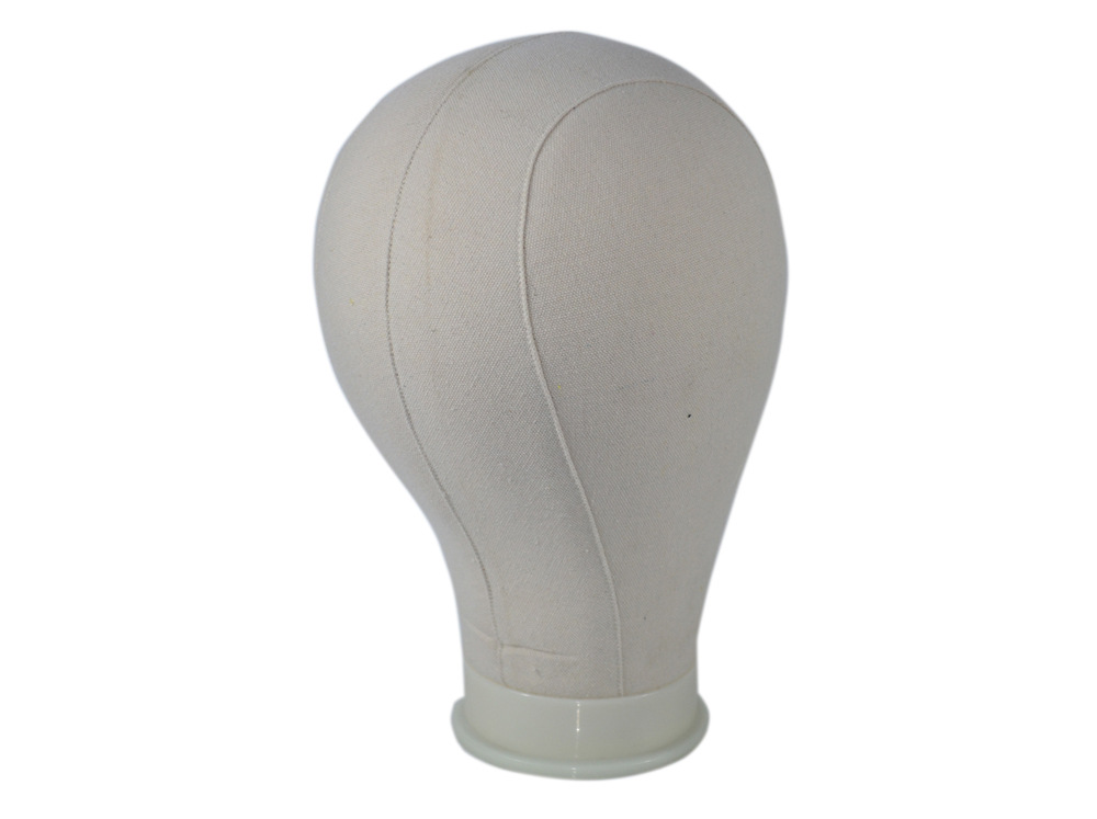 Canvas wig head mold shaping head, styling head, needling practice head, filling canvas head mold pic 4