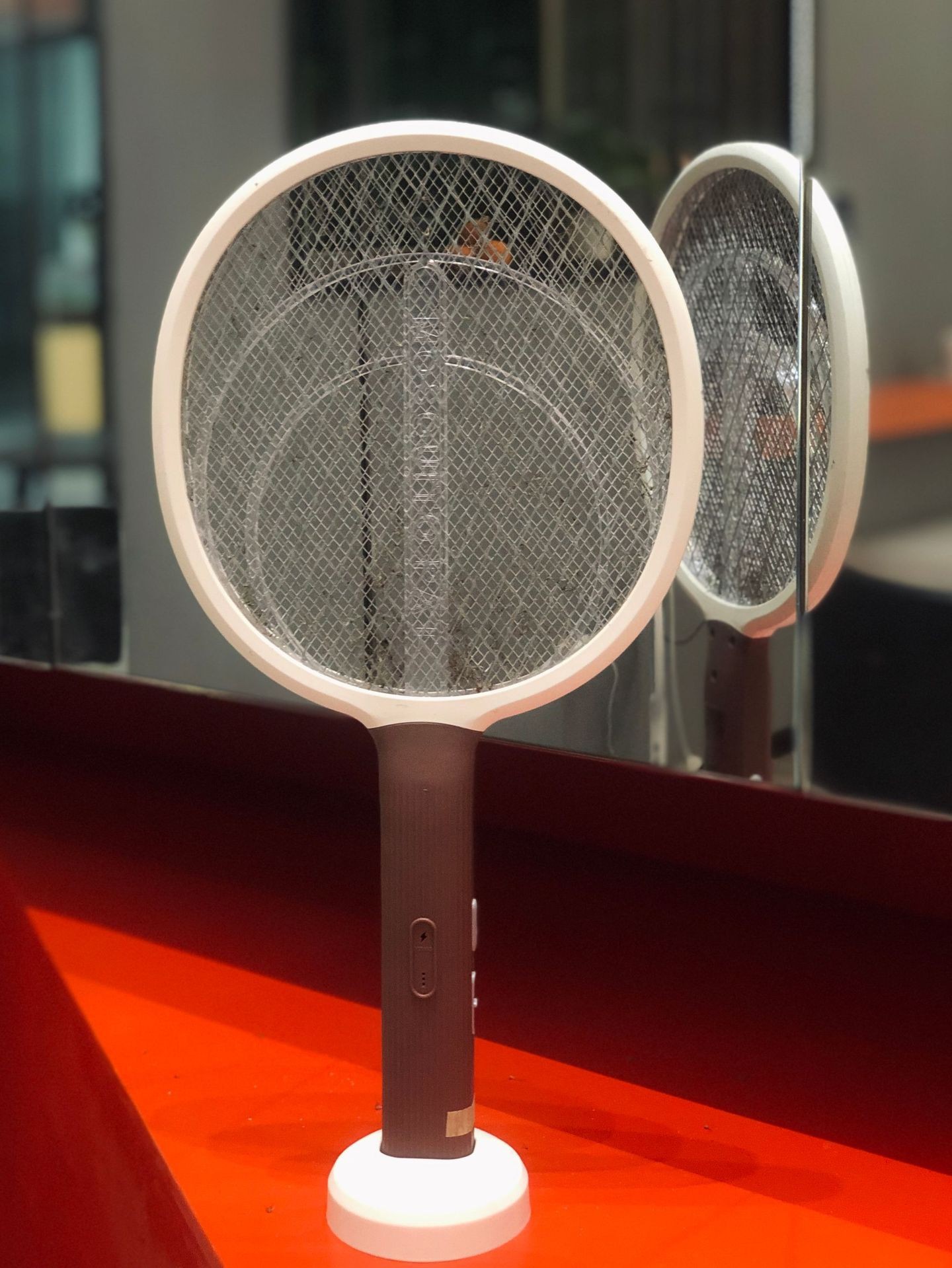 2022 Creative Folding Mosquito Swatter 2-in-1 Purple Light USB Charging Mosquito Killer, Indoor and Outdoor Silent Mosquito Swatter pic 57