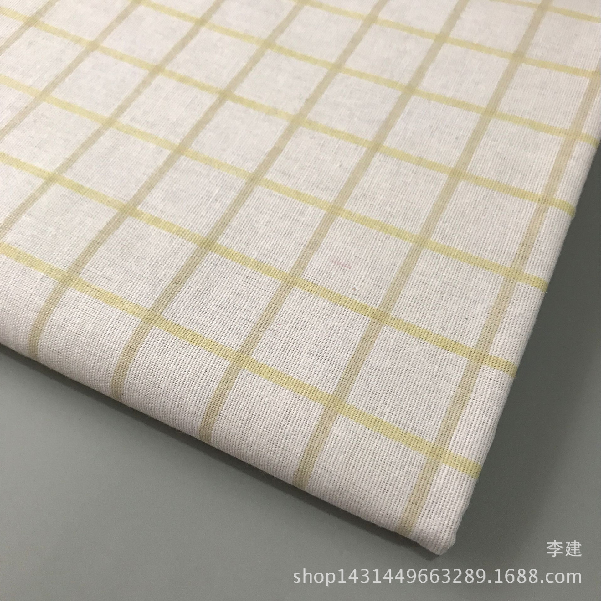 Jianxiang Textile Factory supplies linen printed Nordic-style tablecloths, cushions, aprons and storage bags, which can be made into PE film pic 51