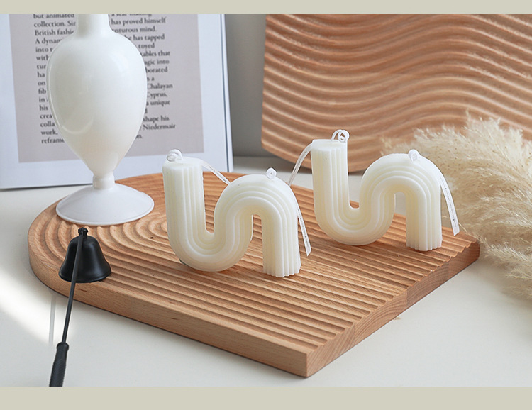 Geometric shape of ins candle aromatherapy ornaments pic 6