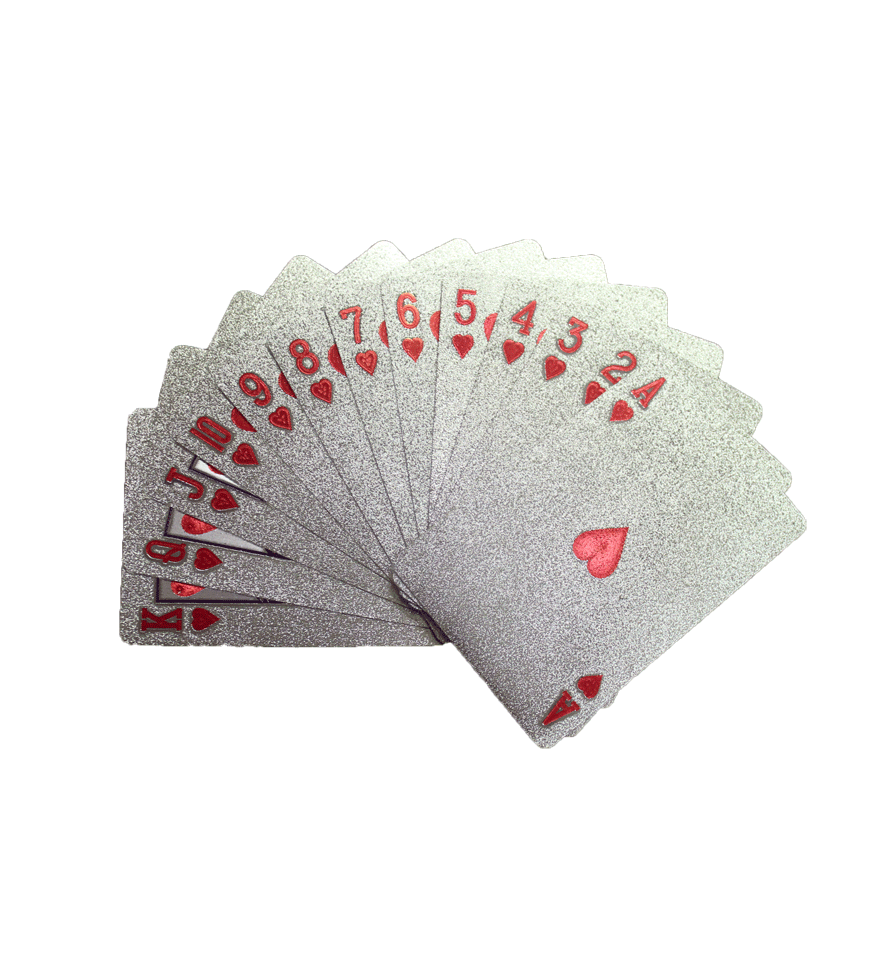 扑克牌 磨砂彩色银箔扑克牌图案多样厂家供应详情3