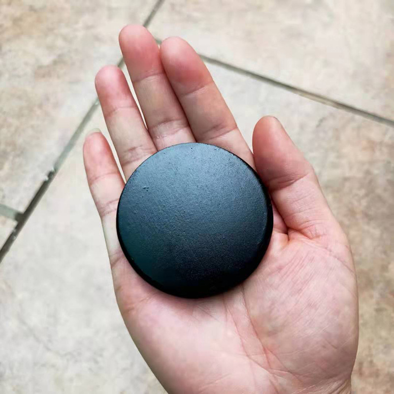 多尺寸木底座工艺品摆件手办公仔木制圆形底板粘土玩偶底座详情6