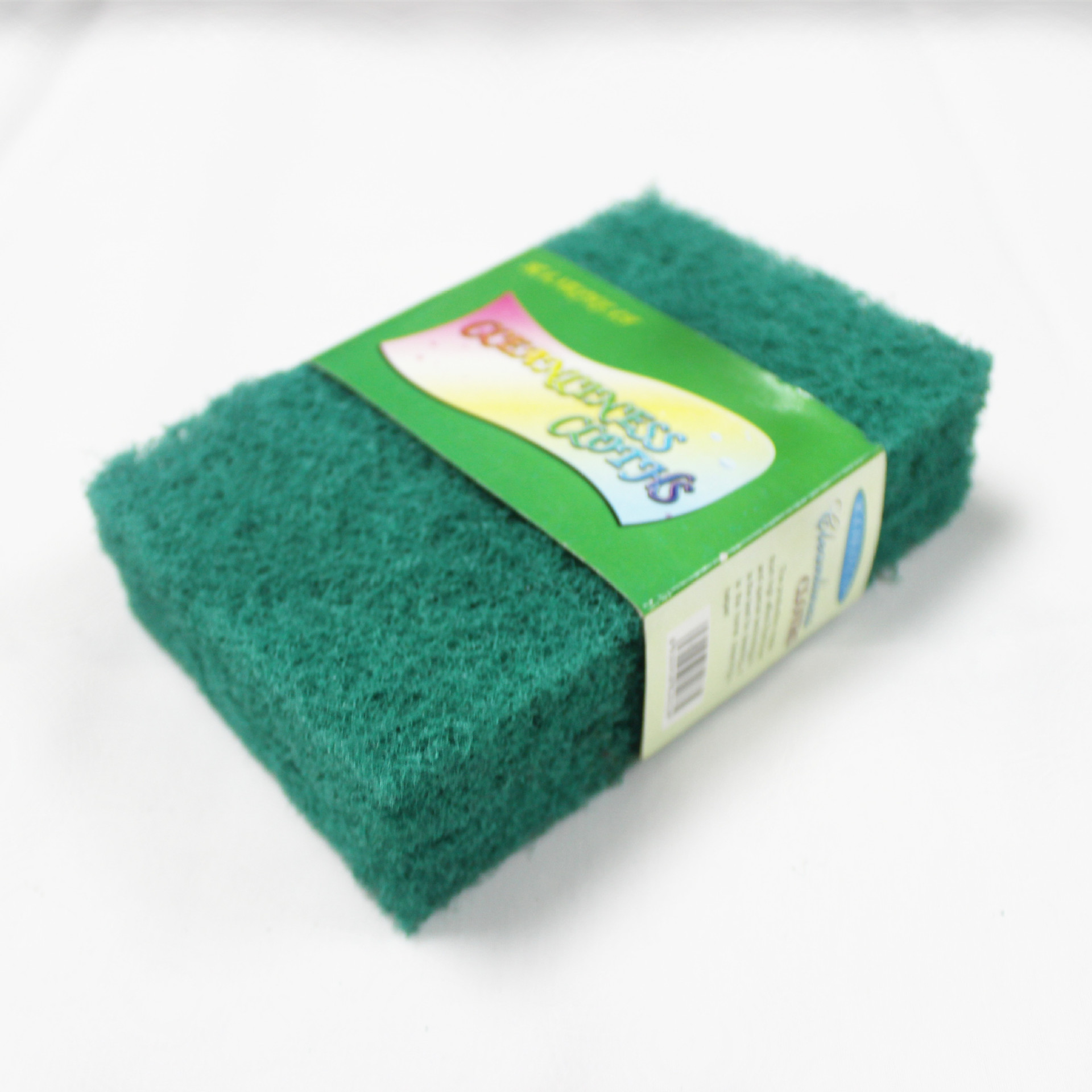 Yijingjie Baili thickened non-irritating hand cleaning cloths, scouring pads, kitchen cleaning supplies, and dark green dishcloths are on wholesale sale pic 1