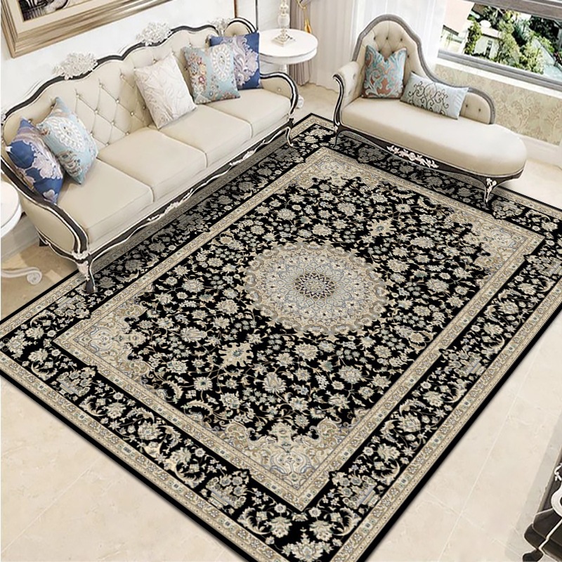 Nordic-style Persian carpet floor MATS, household full coverage washable living room carpets, door floor MATS, bathroom and toilet absorbent MATS, anti-slip floor MATS pic 6