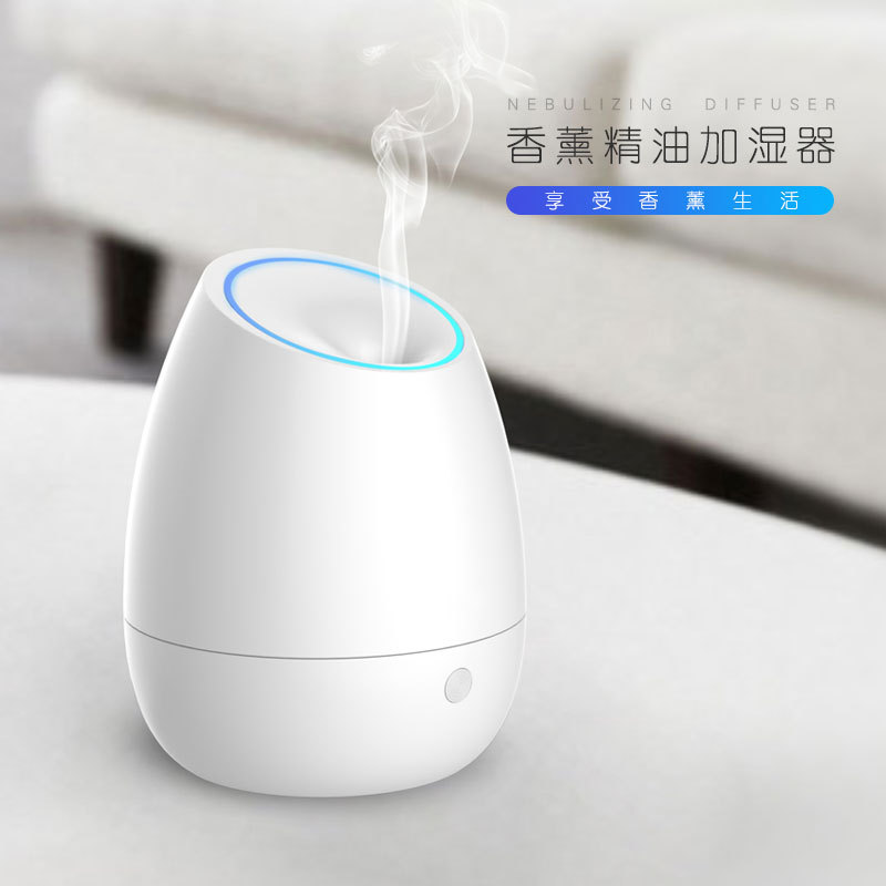 Cross-border 2024 New creative simulation flame aroma diffuser, aroma diffuser for home, office and desktop flame humidifier pic 6