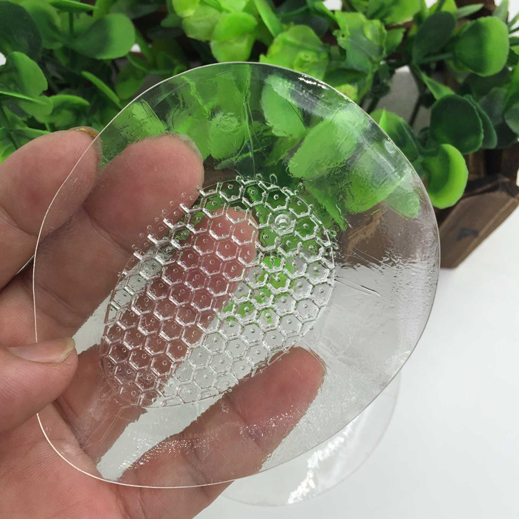 透明硅胶蜂窝前掌垫彩袋包装按摩防脚痛隐形高跟鞋 半码垫详情4