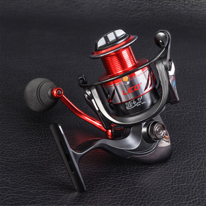 28098 LEO/ LeOU [GA Series Metal Spinning Wheel Fishing Gear] Metal rocker arm Aluminum alloy line cup fishing gear pic 17