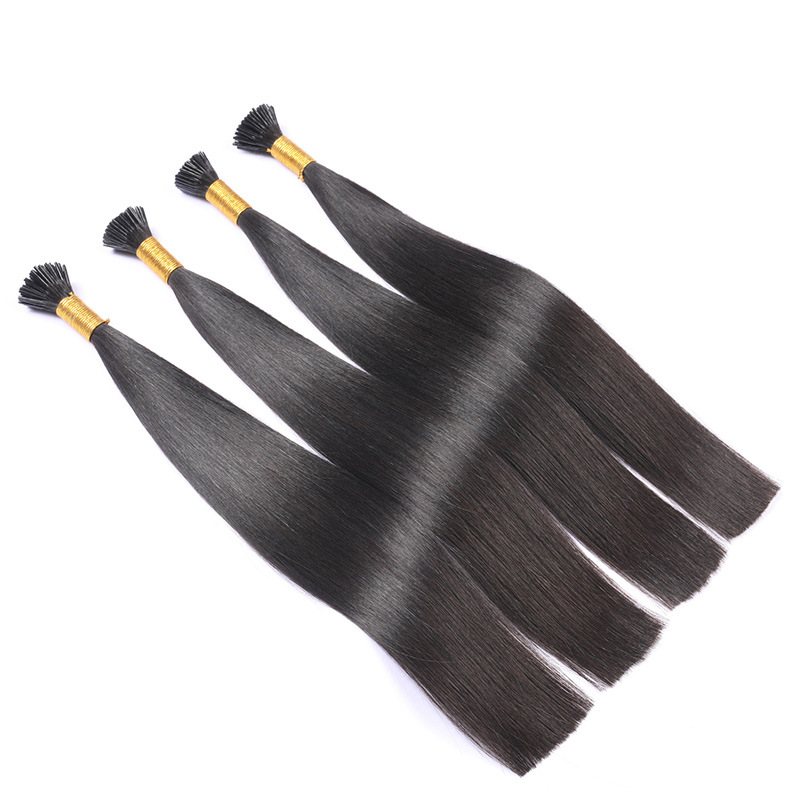 The manufacturer supplies Bangbang hair extensions, real hair extensions without marks, perming and dyeing, real human hair pic 4