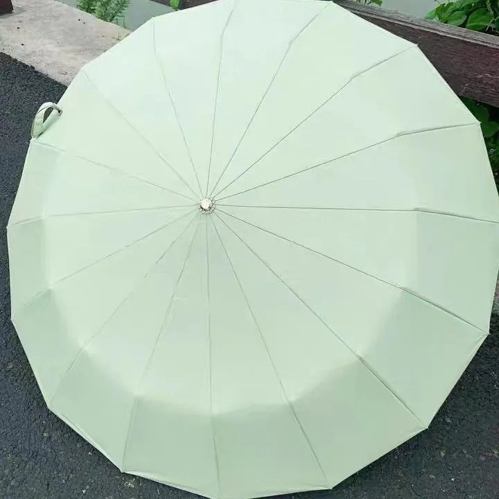 彩胶防晒伞晴雨两用遮阳伞女太阳伞防紫外线伞折叠伞伞雨伞批发详情21
