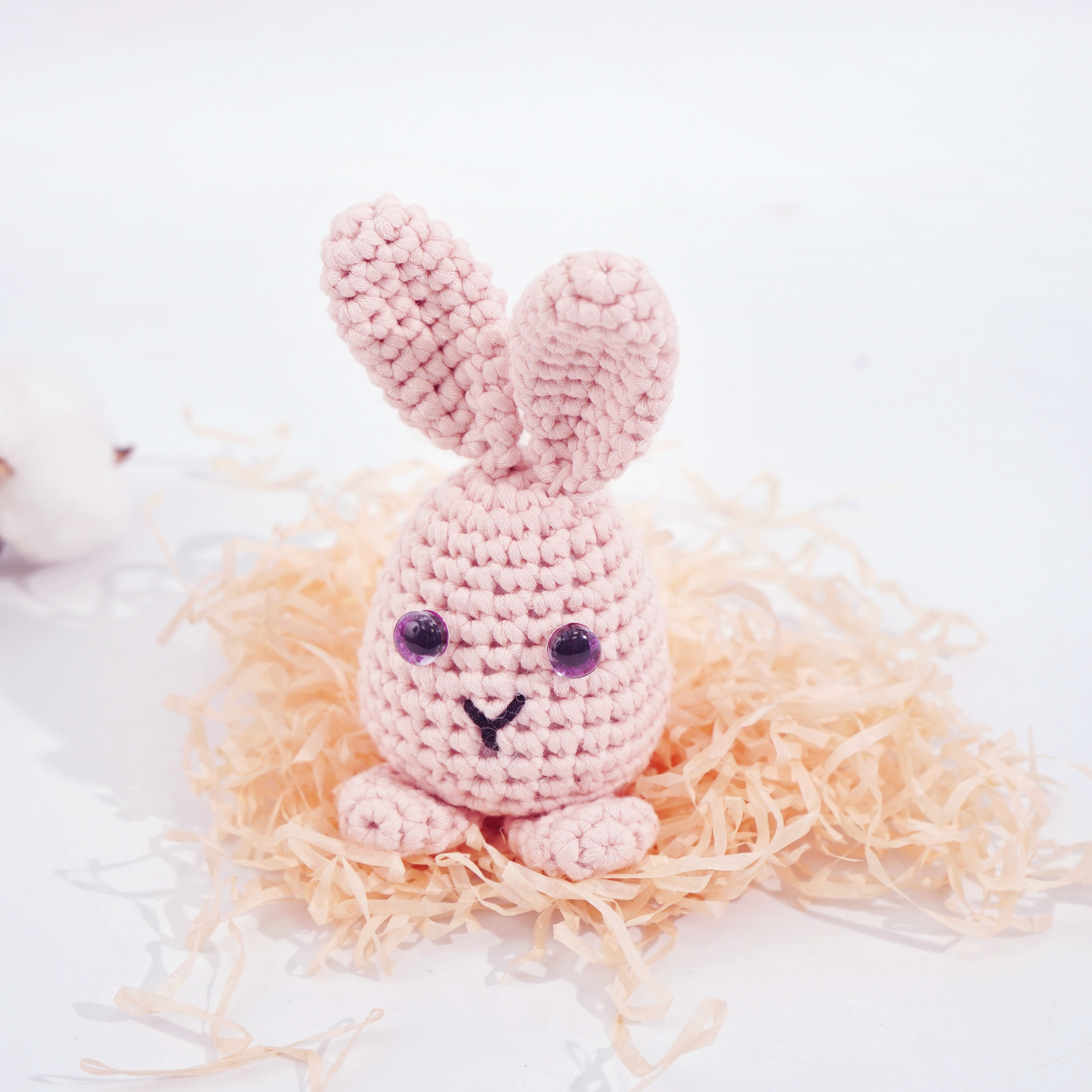 Amazon Crochet material kit English instruction manual DIY Knitting Yarn Ball Rabbit Crochet doll pic 14