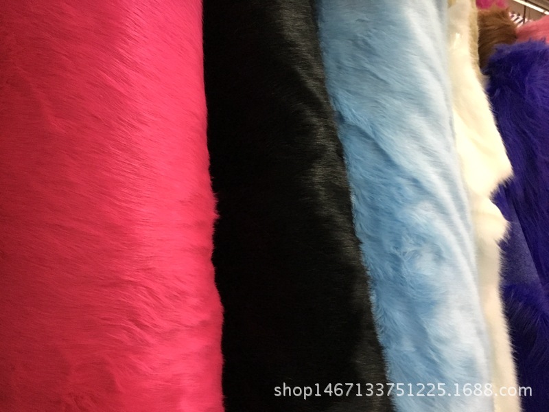 Fox fur artificial fur clothing, fashion fur, fur collar, pom-pom fabric toys, headwear, hair accessories, fox fur fabric pic 6